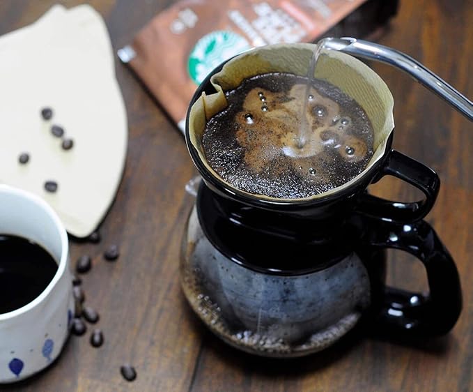 #4 Cone Coffee Filter 8-12 cup, Unbleached Natural Paper, No Blowout, Disposable for Pour Over and Drip Coffee Maker, 100 Count