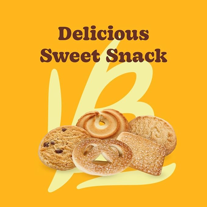 Bauducco Butter Cookies Tin - Convenient Sorted Butter Cookies in a Tin - Delicious Sweet Snack or Gift - 12 oz. (1 Tin) (Pack of 3)