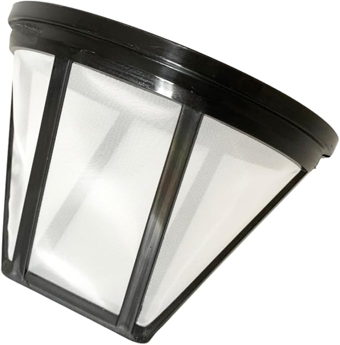 5pcs Reusable Coffee Filter With handle, for 12 Cups Drip Coffee Maker,Easy to use and clean