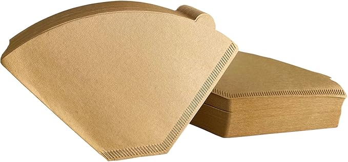 #4 Cone Coffee Paper Filters for Ninja Coffee Makers,Disposable Natural Unbleached Paper Filters for Pour Over and Drip Coffee Makers,200 Count