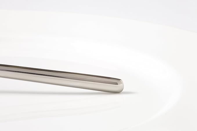 Fortessa Dragonfly 18/10 Stainless Steel Flatware Dessert Knife, 8.3-Inch, Set of 12