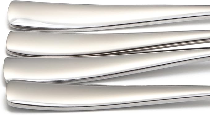 8-Piece Spoons Set, 7 Inch Stainless Steel Teaspoon, Tablespoon, Silverware Spoons for Home,Kitchen or Restaurant, Dishwasher Safe