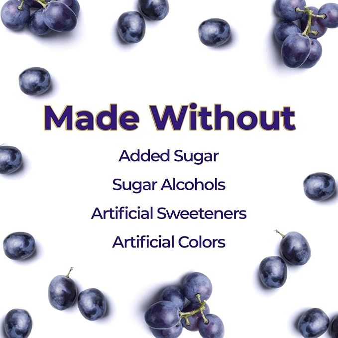 ChocZero Keto Grape Jam, No Added Sugar Fruit Spread Preserves, Concord Jelly, Great Source of Fiber, 12 Ounces (Pack of 1)
