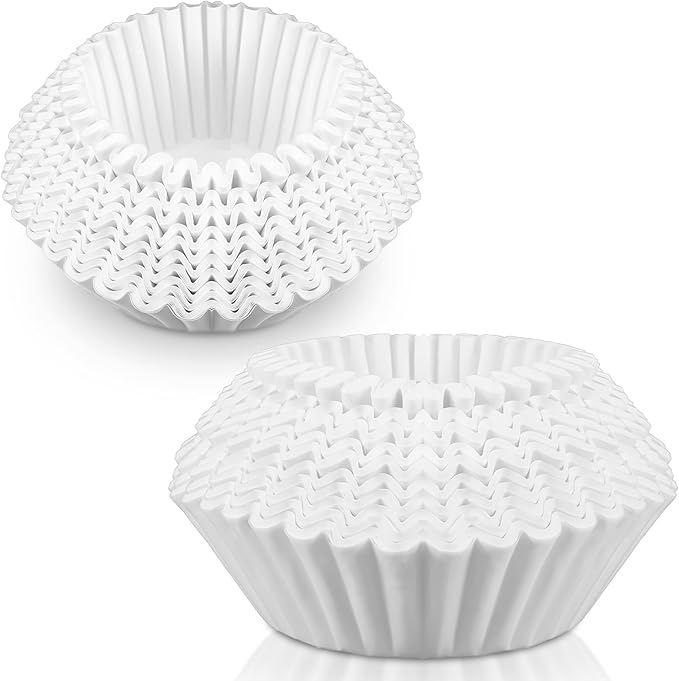 500 Pcs Extra Large Coffee Filters Disposable White Commercial Paper Filters for Coffee Brewing, Restaurants, Large Brewers, No Overflow, No Tearing(15in X 5-1/2in)