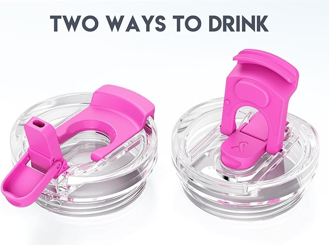 Meoky 30 oz Travel Coffee Mug with Leak-proof Lid, Stainless Steel Insulated Coffee Tumbler, Keeps Hot for 8 Hours or Cold for 24 Hours, Fits in Car Cup Holder (Carnival)