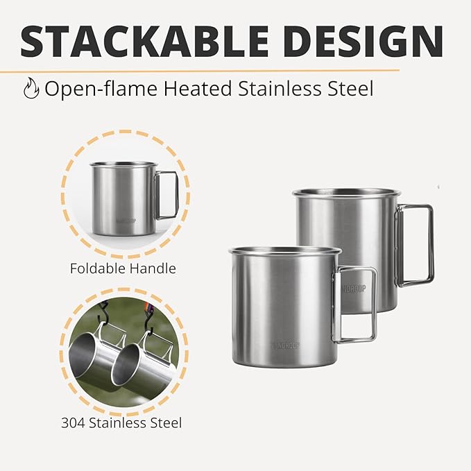 Portable Pour Over Coffee Maker Set, Collapsible Silicone Coffee Dripper Set, Perfect for Travel, Camping, Home (SILVER CUP 2CUP)