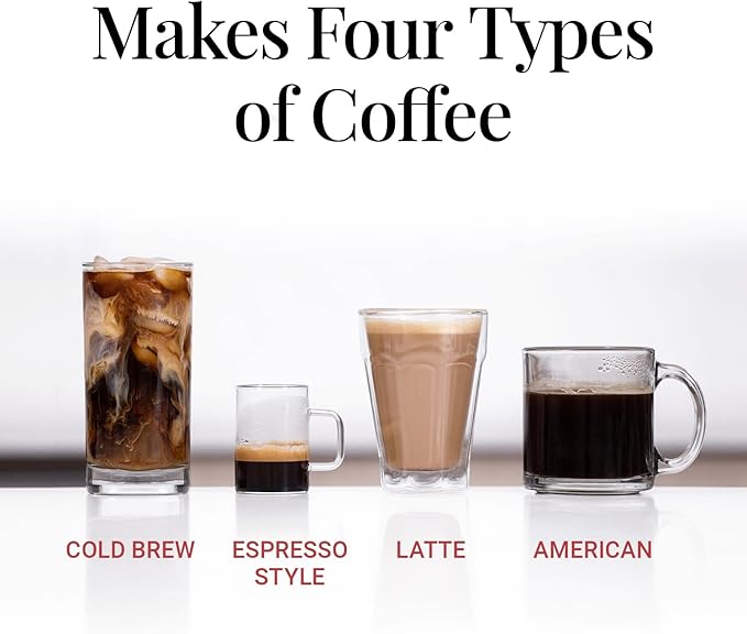 AeroPress Clear Coffee Maker and Carafe Bundle, French Press Coffee Maker, Premium Coffee Press for Smooth Coffee Without Grit or Bitterness, Small Portable, Ideal for Camping & Travel