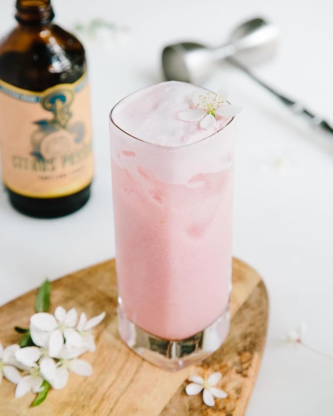 Portland Syrups Passion Fruit Citrus Syrup - Craft Tropical Sensations for Cocktails, Mocktails, Soda, and More - 12 oz with 10-15 Servings - Natural Organic Sugar, Lower Sugar Mixer