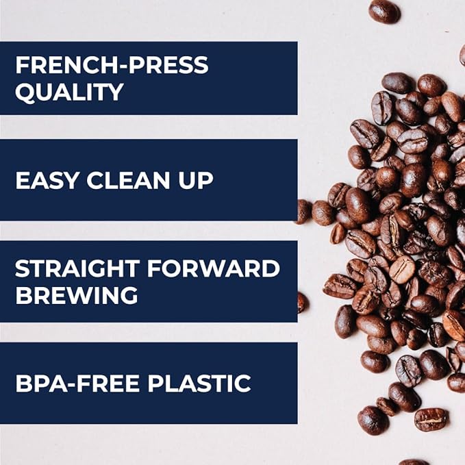 Clever Coffee Dripper and Filters, Large 18 oz, Original Classic Design, Safe BPA Free Plastic, Drip Coffee Maker, Pour Over, 100 Filters, Coaster and Lid