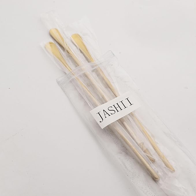 JASHII Gold Matte Long Handle Spoon Cocktail Mixing Stirring Spoons Iced Tea Coffee Spoons with 8.6 inch Long Handle Brushed SUS304 Stainless Steel, 3-Piece