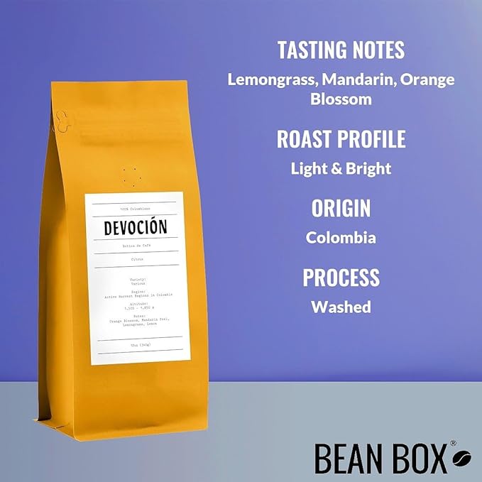 Citrus - Roasted by Devocion - Whole Bean Coffee - 5 Pound Bag