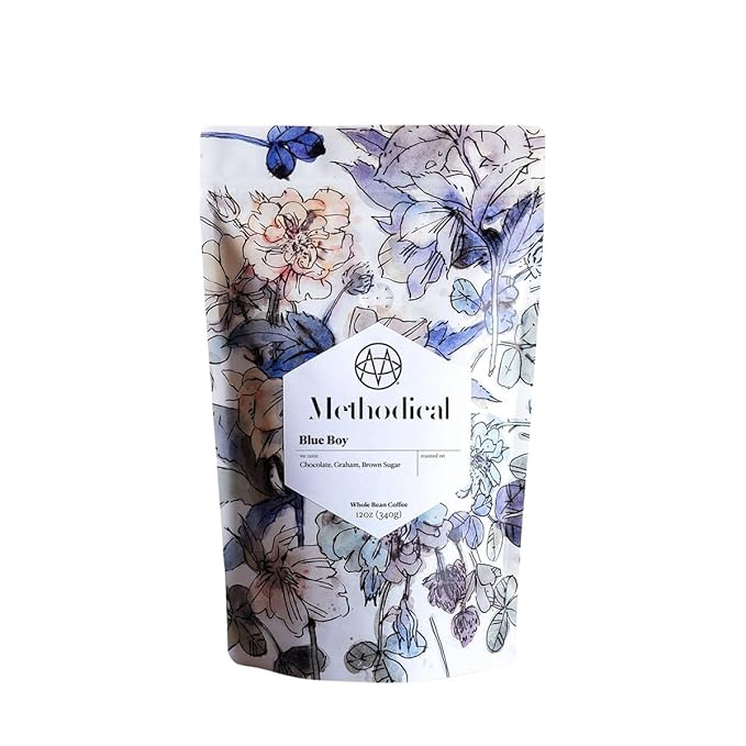 Blue Boy - Roasted by Methodical Roasting - Whole Bean Coffee - 12 Ounce Bag