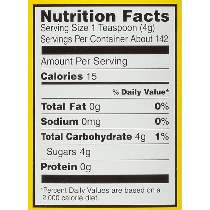 Domino® Granulated Sugar, 20 oz Canister, Sugar Container (Pack of 3)