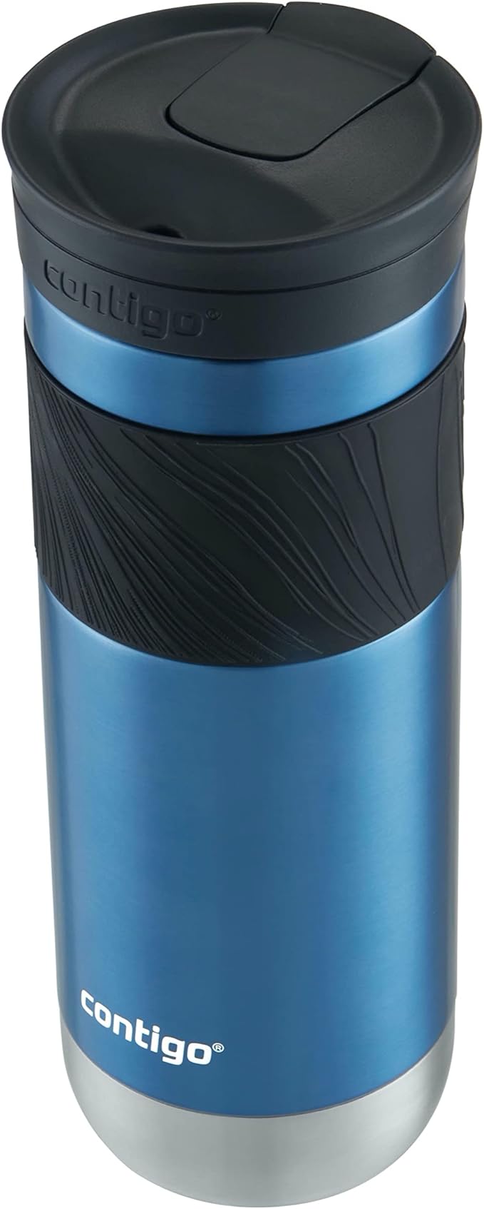 Contigo Byron Vacuum-Insulated Stainless Steel Travel Mug, 20oz - Leak-Proof Lid, BPA-Free, Blue Corn - Perfect Reusable Cup for Coffee or Water; hot and cold beverage holder