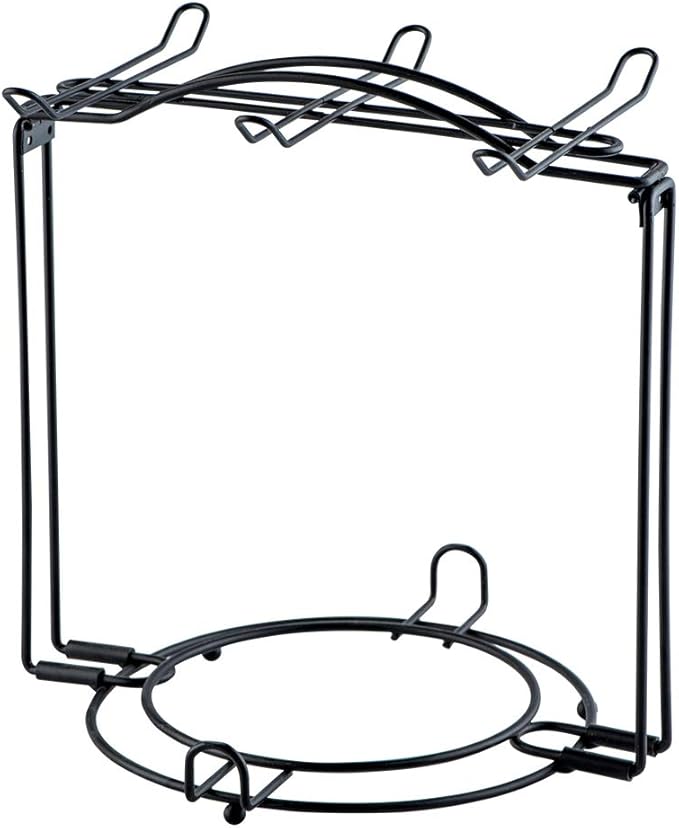 YOLIFE Tea Cup Hoder, Metal Coffee Cup Rack, Cup and Saucer Display Stand, Coffee Cup Holder for Countertop, Coffee Station Organizer for Home or Bar Decor