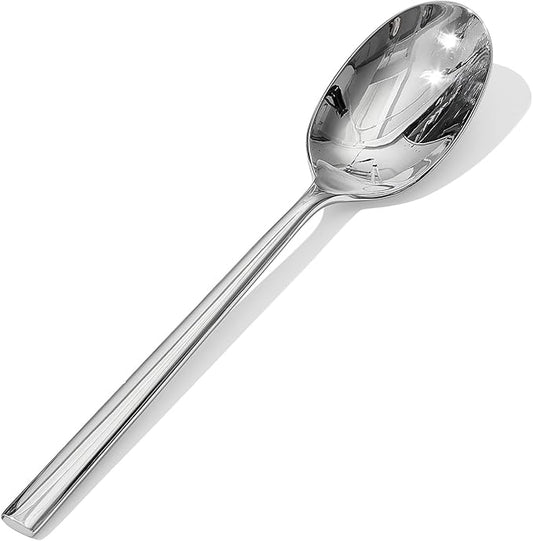 KINGSTONE Dinner Spoon Set, 4-Piece Tablespoons Silverware Spoons, Premium Food Grade Stainless Steel Spoons, Mirror Finish & Dishwasher Safe, Use for Kitchen, Home, Wedding, Party