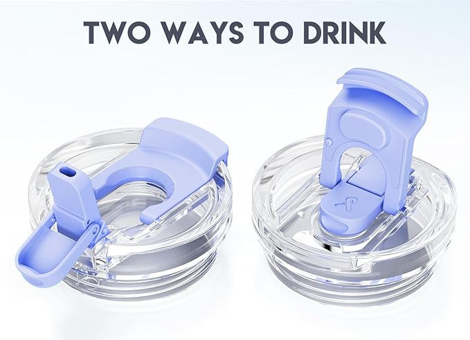 Meoky 24 oz Travel Coffee Mug with Leak-proof Lid, Stainless Steel Insulated Coffee Tumbler, Keeps Hot for 8 Hours or Cold for 24 Hours, Fits in Car Cup Holder (Fairyland)