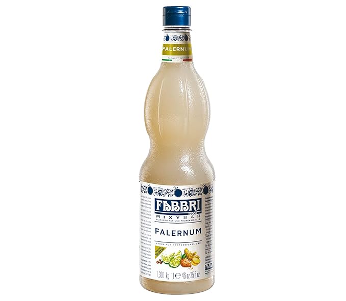 Fabbri Flavoring Syrup, Falernum, Made in Italy, 33.8 Ounce (1 Liter)