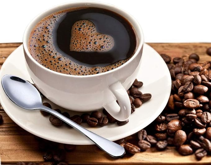 Wesdxc56 Demitasse Espresso Spoons, Mini Coffee Spoon, 4.7 Inches Stainless Steel Small Spoons for Dessert, Set of 6