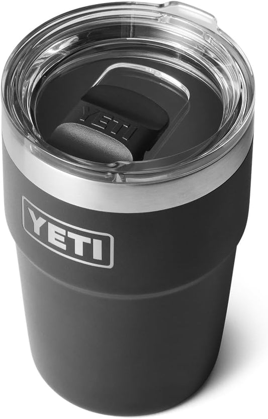 YETI Rambler 16 oz Stackable Tumbler, Vacuum Insulated, Stainless Steel with MagSlider Lid