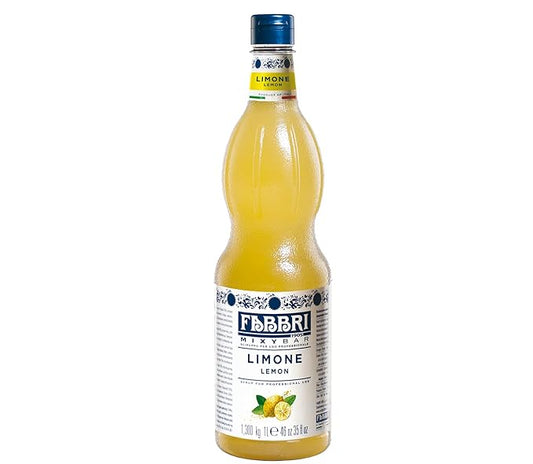 Fabbri Flavoring Syrup, Lemon, Made in Italy, 33.8 Ounce (1 Liter)
