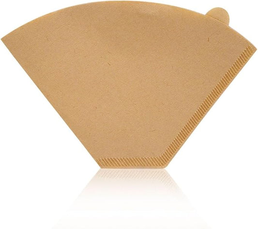 Coffee Filters #4, Coffee Filters 4 Cone Paper, Unbleached, Brown, 8-12 Cup, Number 4 Coffee Filter, 100 Count