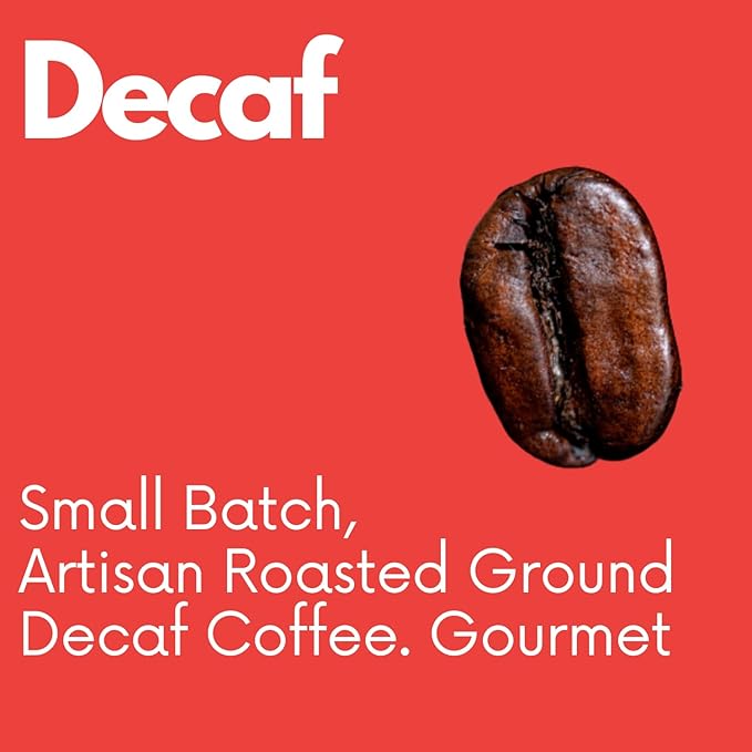 Sarasota Coffee Whole Bean Decaf | Dark Roast Gourmet Decaffeinated Coffee Beans | Low Acid, Mold Free, Specialty Grade Bulk Beans | 5lb (80 oz)
