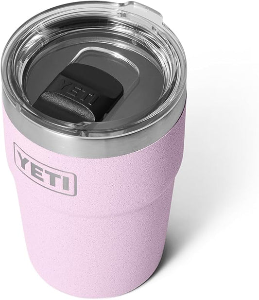 YETI Rambler 16 oz Stackable Tumbler, Vacuum Insulated, Stainless Steel with MagSlider Lid