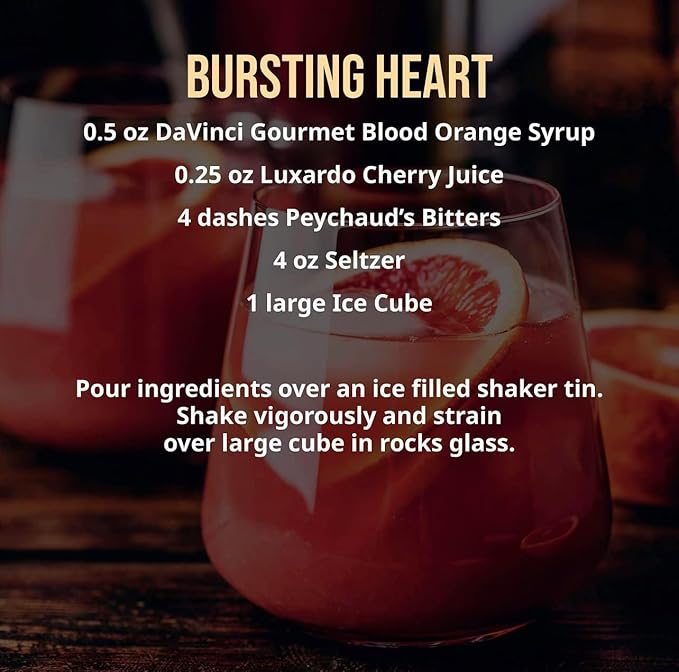 DaVinci Gourmet Blood Orange Syrup, 25.4 Fluid Ounces (Pack of 1)