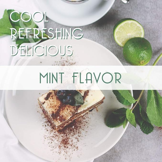 Joe’s Syrup Organic Flavored Syrup, Organic Crème de Mint, 750 ml