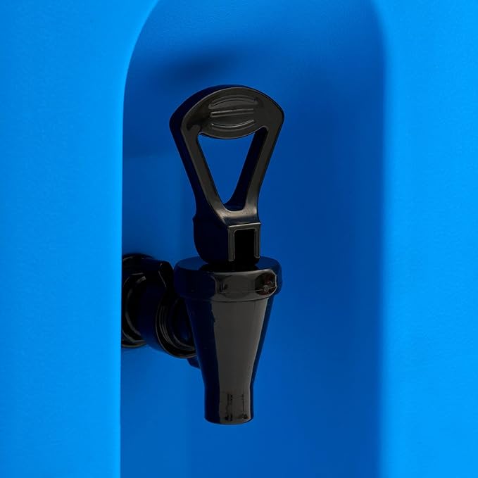 Commercial Beverage Dispenser 5-Gallon Insulated Hot and Cold Beverage Dispenser/Server, NSF, Blue (29A-154)