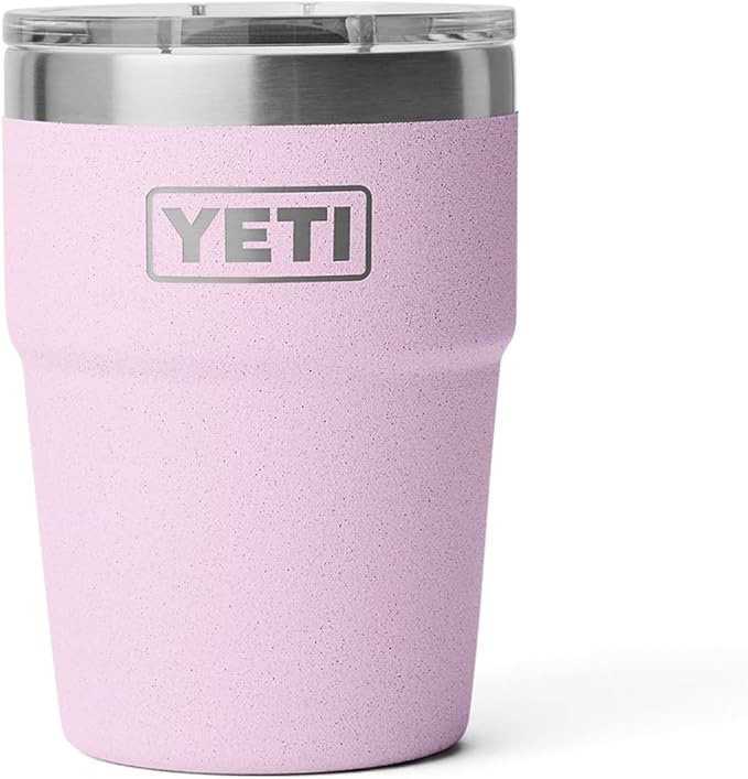 YETI Rambler 16 oz Stackable Tumbler, Vacuum Insulated, Stainless Steel with MagSlider Lid