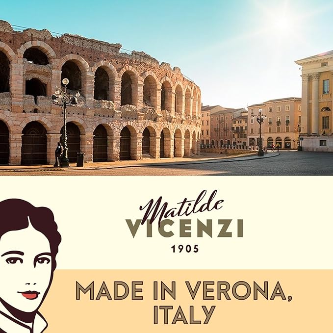 Matilde Vicenzi Millefoglie D'Italia Cookie Tin - Imported Assortment of Italian Butter Cookies & Crispy Tea/Coffee Pastries, Kosher Dairy - Gift Box for Thanksgiving, Holiday Gifting - 13.76oz (390g)