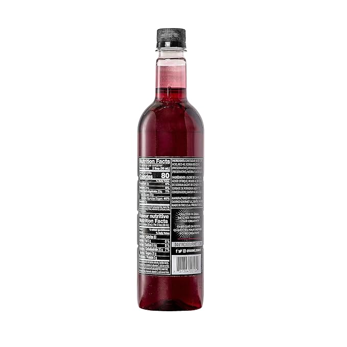 DaVinci Gourmet Classic Raspberry Syrup, 25.4 Fluid Ounces (Pack of 4)