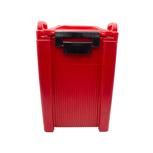 Carlisle FoodService Products 5-Gallon Insulated Beverage Dispenser, Cateraide, Food-Grade with Handles, Rugged PE Shell with PU Insulation for Coffee, Tea and Hot or Cold Drinks, Blue - Made in USA