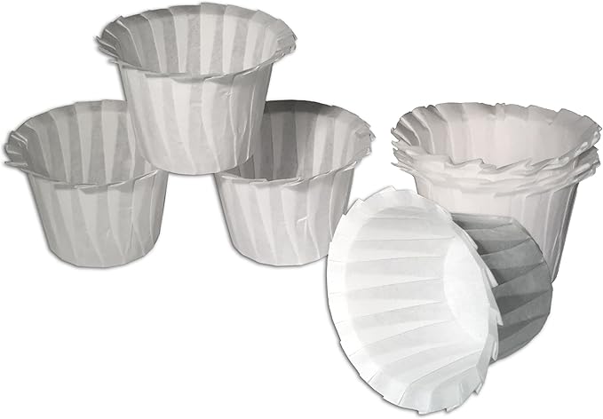 Ekobrew Universal Optional Paper Filters for Refillable K-cups for Keurig Brewers, 300 Count