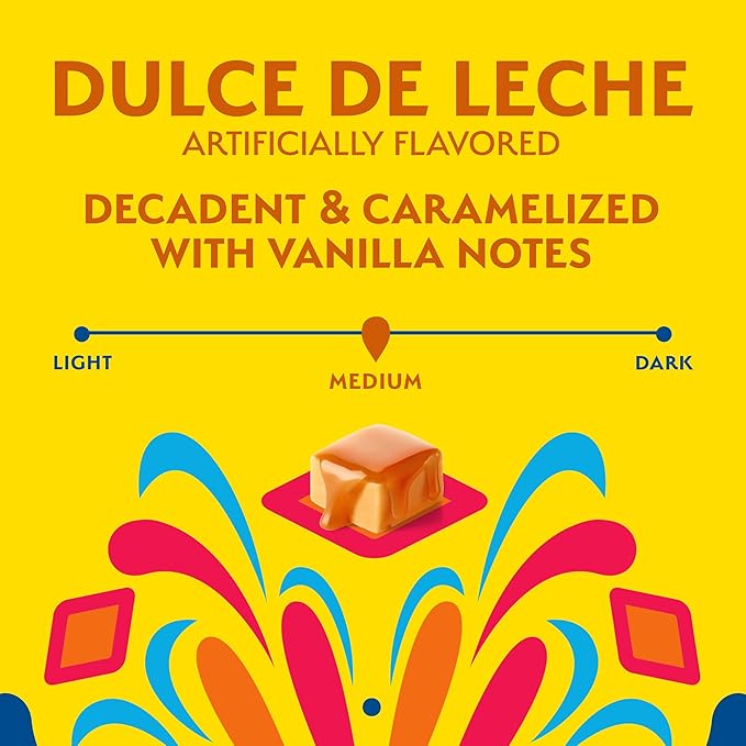 Café Bustelo Dulce de Leche Artificially Flavored Coffee, 10 Ct. K-Cup pods (Pack of 6)