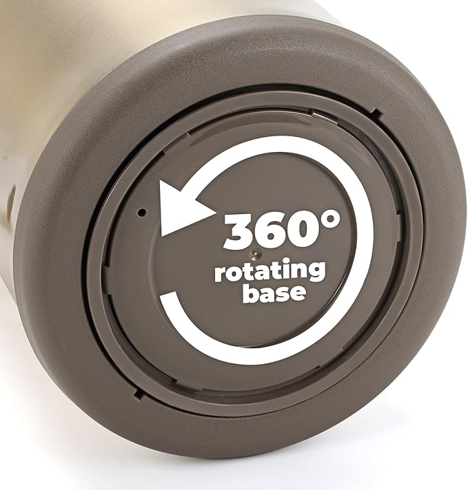 OJOJ 3L/101OZ Thermal Coffee Carafe with Pump, Thermal Beverage Dispenser, Coffee Airpot Stainless Steel Coffee Carafe for Hot Drinks Gold