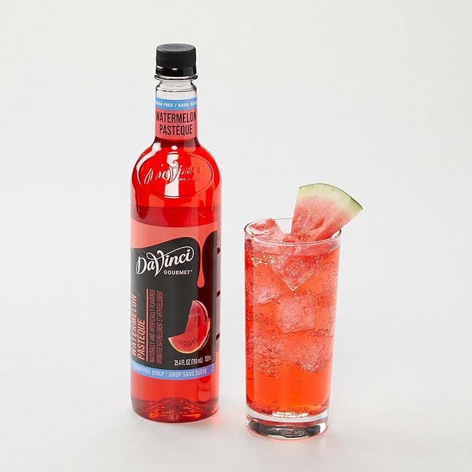 DaVinci Gourmet Sugar-Free Watermelon Syrup, 25.4 Fluid Ounces (Pack of 4)