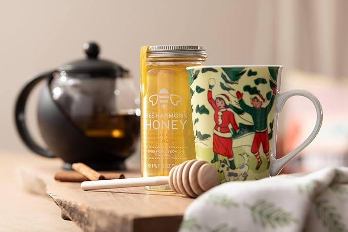 Bee Harmony Hungarian Raw Acacia Honey, 12 Ounce