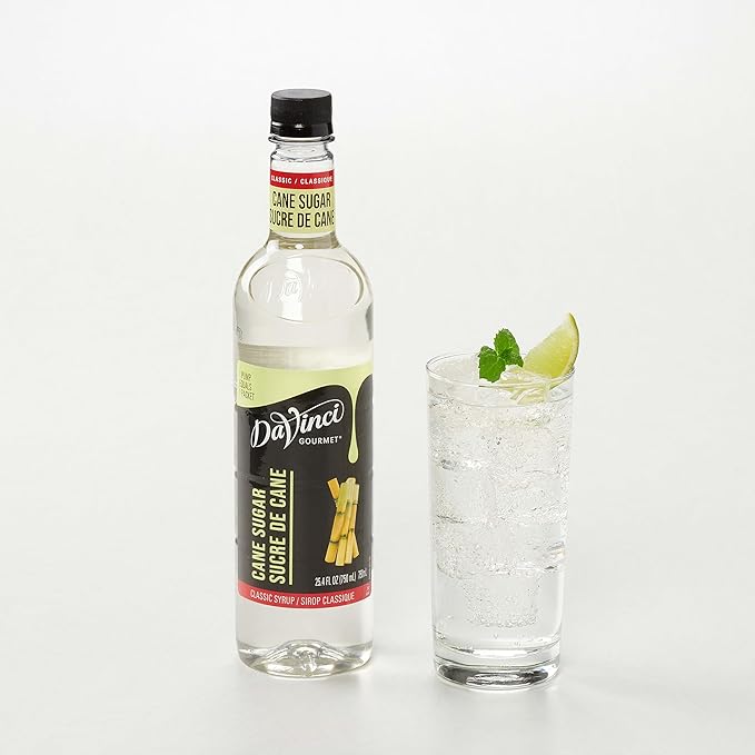 DaVinci Gourmet Classic Cane Sugar Syrup, 25.4 Fluid Ounces (Pack of 1)