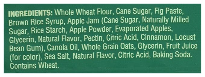 Nature's Bakery Fig Bar, Apple Cinnamon, 2 oz