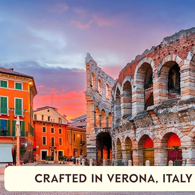 Matilde Vicenzi Verona Cookie Tin - Gourmet Italian Cookies Assortment in Individually Wrapped Trays - Pastries & Bakery Dessert Gifts for Mothers, Fathers Day - Puff Pastry, Assorted Cookies in Italian Design Gift Tin 27oz (765g)