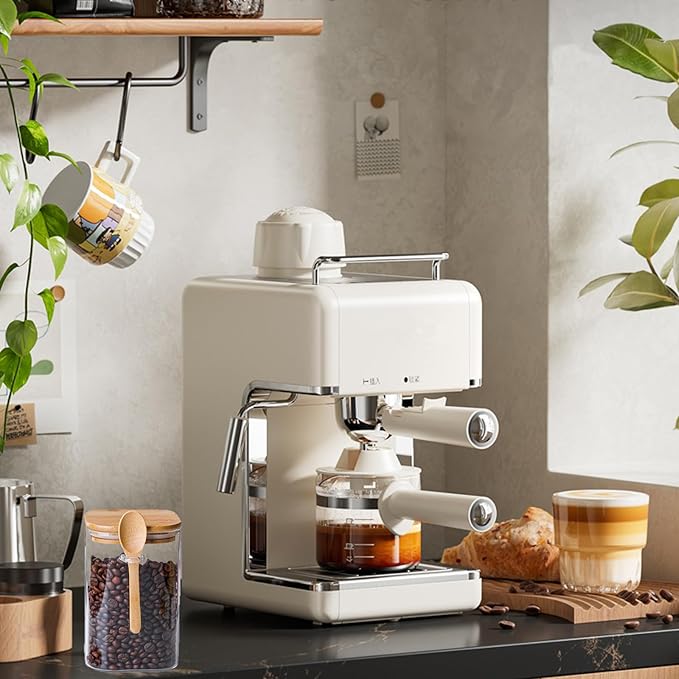 CNWSGEM Sugar Bowls Sugar Container 25.36 FL OZ Glass Coffee Canister Airtight Food Storage Jar with Lid and Spoon Candy Jar Coffee Bar Accessories Storage Beans Powder (Square)