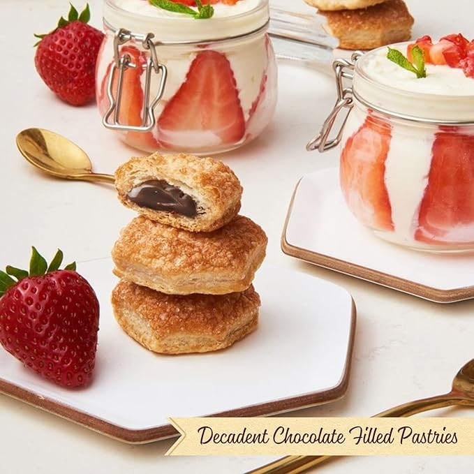 Pasticceria Matilde Vicenzi Puglia Cookie Gift Tin - Assorted Variety Of Bite Size Cream Filled Pastries & Gourmet Italian Shortbread Cookies In Individually Wrapped Trays - Baked Fresh In Italy, 720g