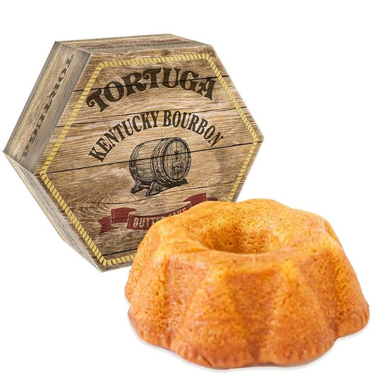 TORTUGA Kentucky Bourbon Butter Cake - 32oz Cake - The Perfect Premium Gourmet Gift for Stocking Stuffers, Gift Baskets, and Christmas Gifts - Great Cakes for Delivery