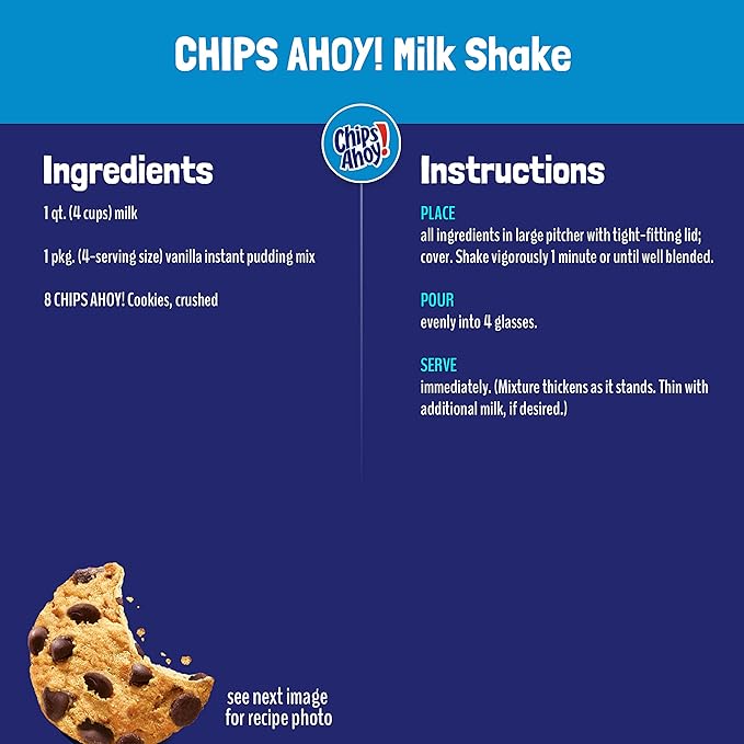 CHIPS AHOY! Original Chocolate Chip Cookies, 40 Snack Packs (4 Cookies Per Pack, 4 Boxes)