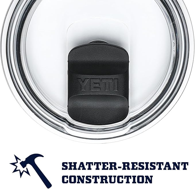 YETI Rambler 10 oz Stackable Lowball 2.0, Vacuum Insulated, Stainless Steel with MagSlider Lid, Rescue Red