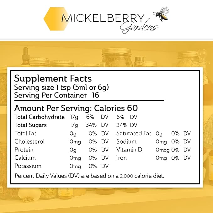 Raw Wildflower Honey - Pure, Unadulterated, Clean, Grade A Strained Honey from the Pacific Northwest (12 ounces)