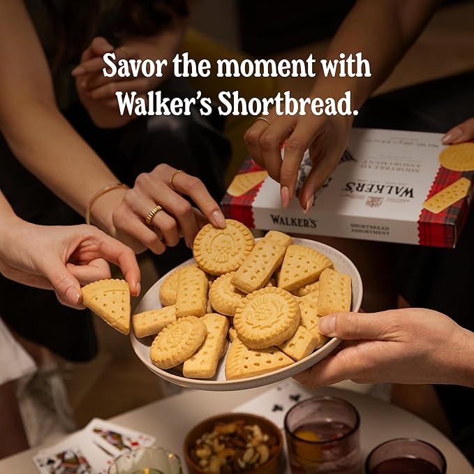 Walker's Shortbread Highland Oat Crackers, Scottish Crackers, 9.9 Oz Box (Pack of 6)
